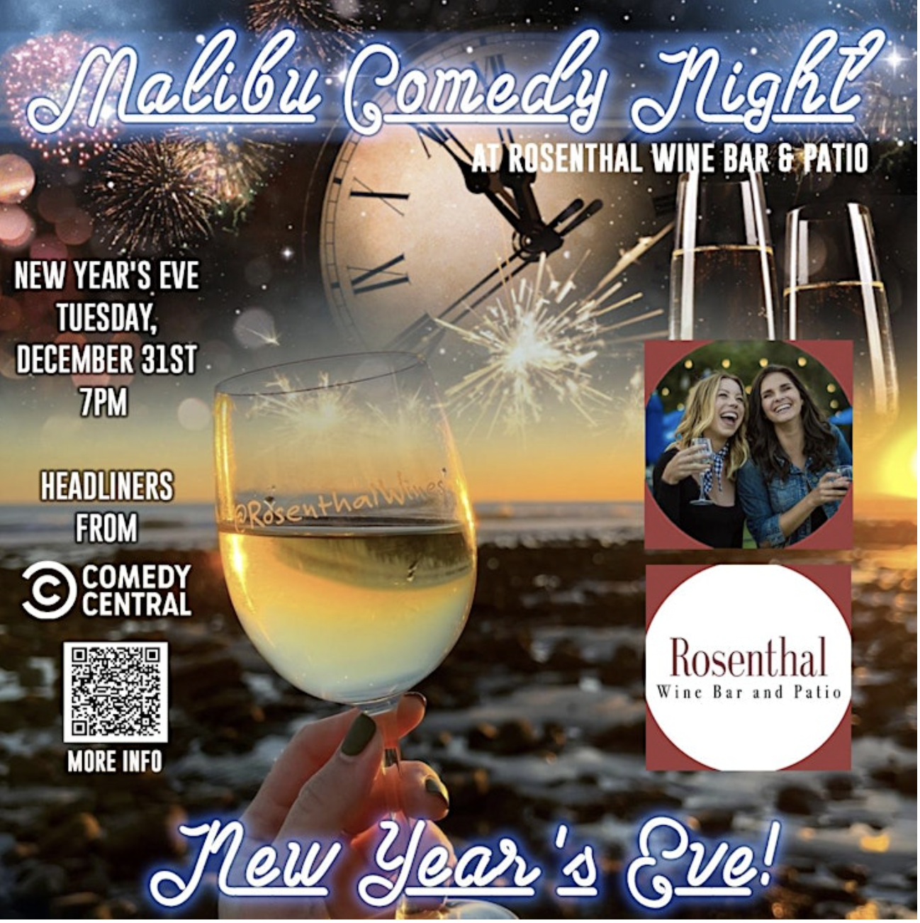 New Year’s Eve Malibu Comedy Night